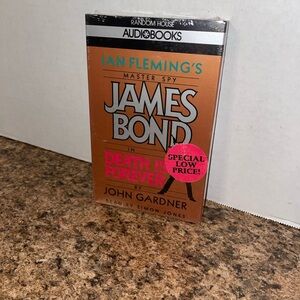 James Bond Death is Forever Audio Cassette – Audiobook, July 14, 1992 Brand New